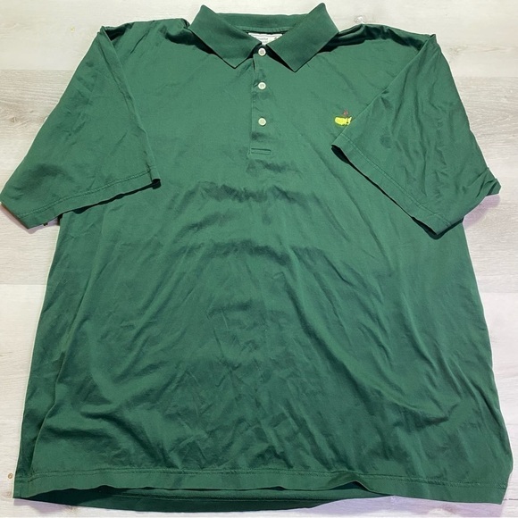 Masters Polo Shirt - Green - 100% Pima Cotton, Augusta National Golf Shop, XL - Picture 2 of 12
